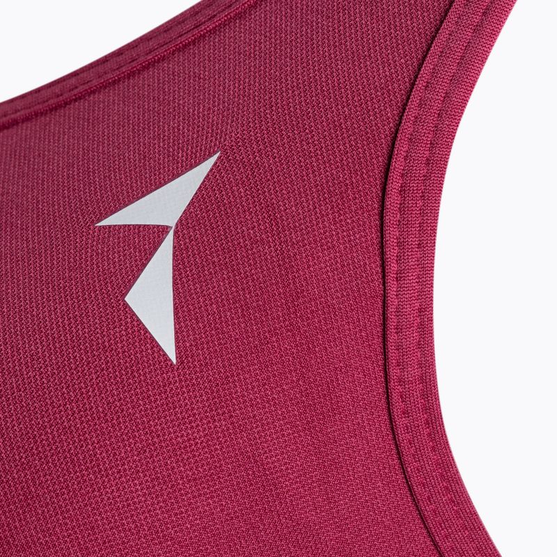 Sutien de fitness Carpatree Phase Seamless roșu CP-PSB-RA 3