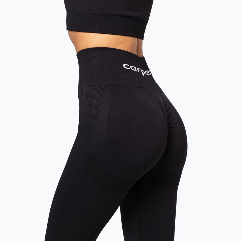 Colanți de antrenament pentru femei Carpatree Allure Seamless black 4