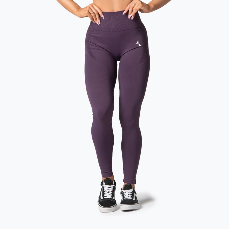 Colanți de antrenament pentru femei Carpatree Arcade Seamless purple/navy cosmos