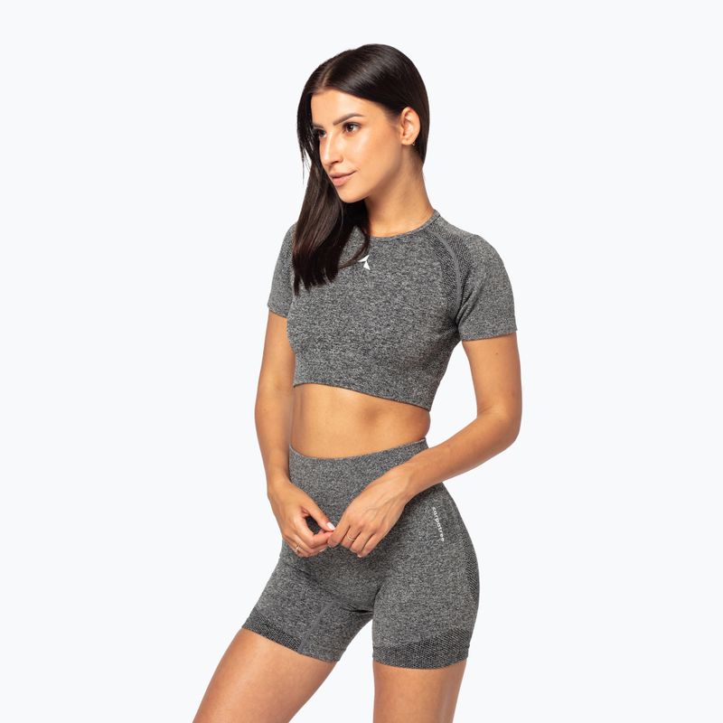 Top de antrenament pentru femei Carpatree Vibe Seamless grey/melange