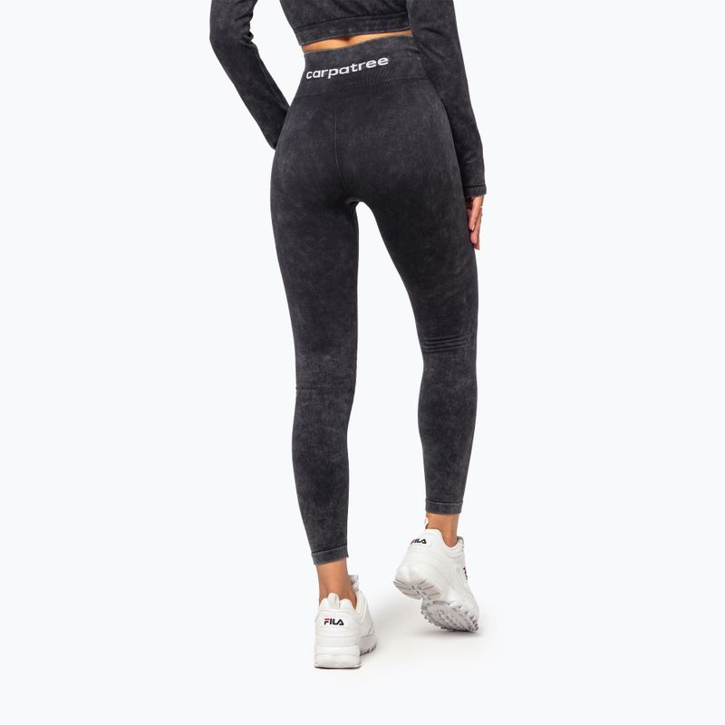 Colanți de antrenament pentru femei Carpatree Yasmine Seamless black 3