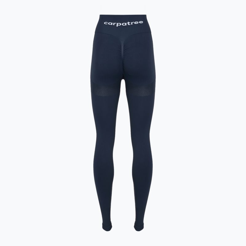 Colanți de antrenament pentru femei Carpatree Allure Seamless midnight blue 8
