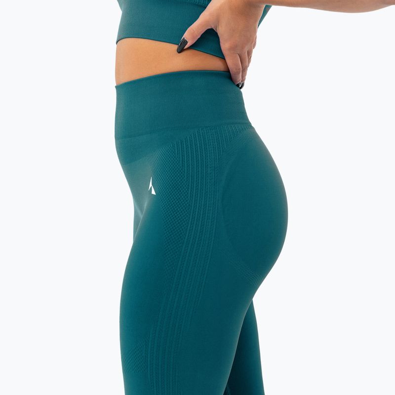 Colanți de antrenament pentru femei Carpatree Blaze Seamless deep ocean blue 5