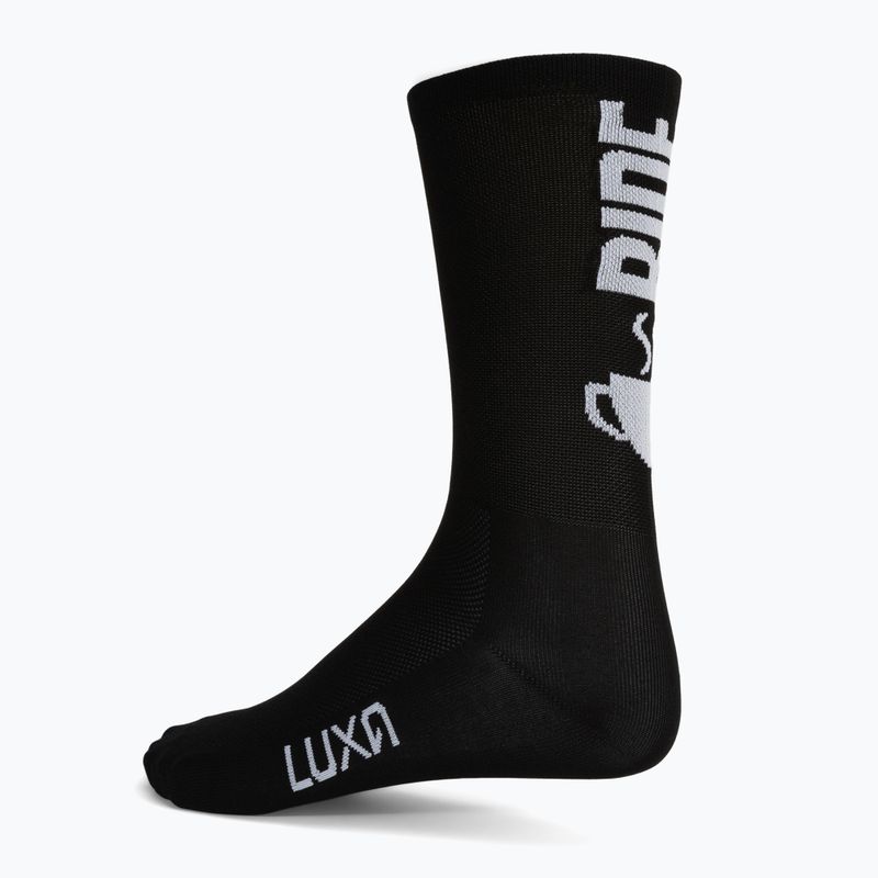 LUXA Coffee Ride șosete de ciclism negru LAM21SCRBS1 5