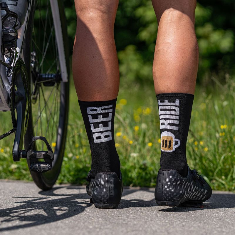 LUXA Beer Ride șosete de ciclism negru LAM21SBRBS1 7