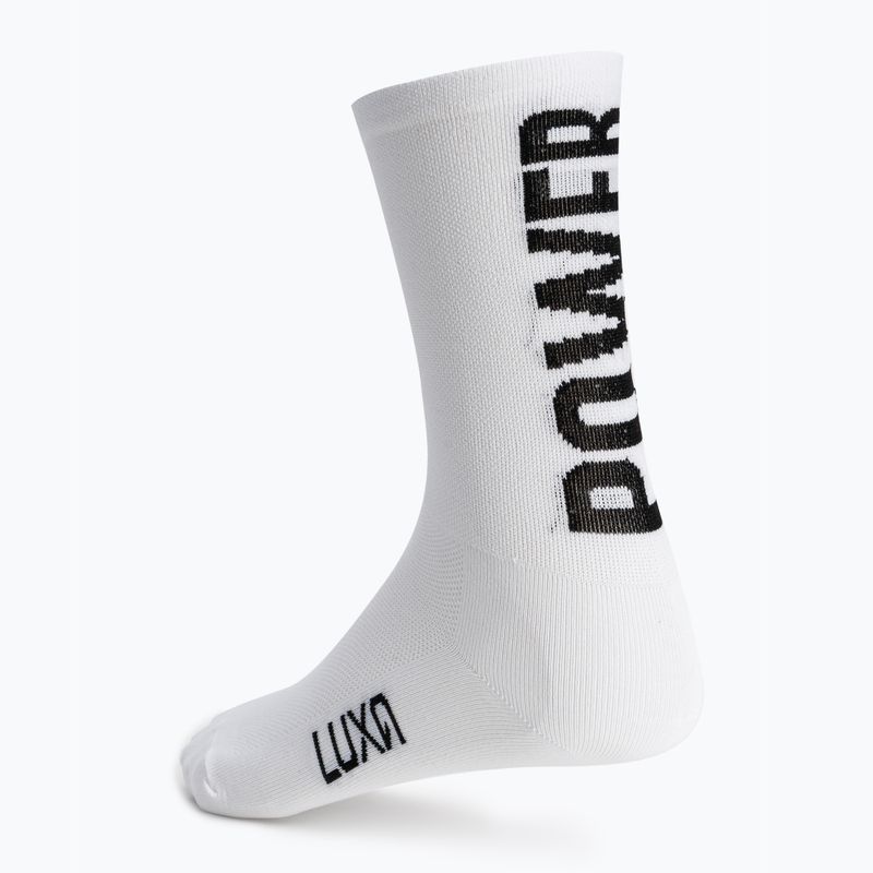 Șosete de ciclism pentru femei LUXA Girls Power alb LAM21SGPS1 5