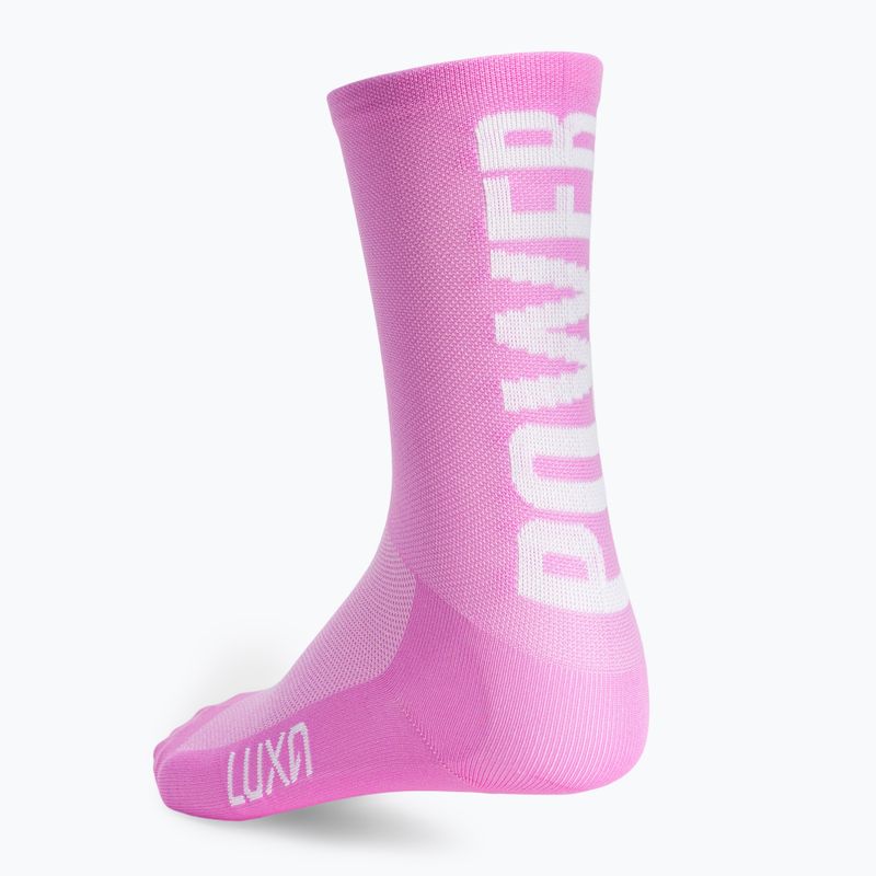 Șosete de ciclism pentru femei LUXA Girls Power roz LAM21SGPL1S 5