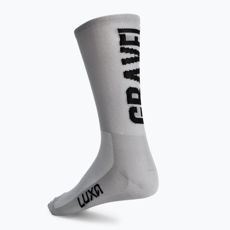 LUXA Only Gravel șosete de ciclism gri LAM21SOGG1S 5