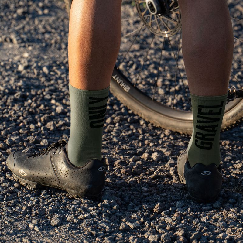 Șosete pentru biciclete LUXA Only Gravel verde LAM21SOGK1S 7
