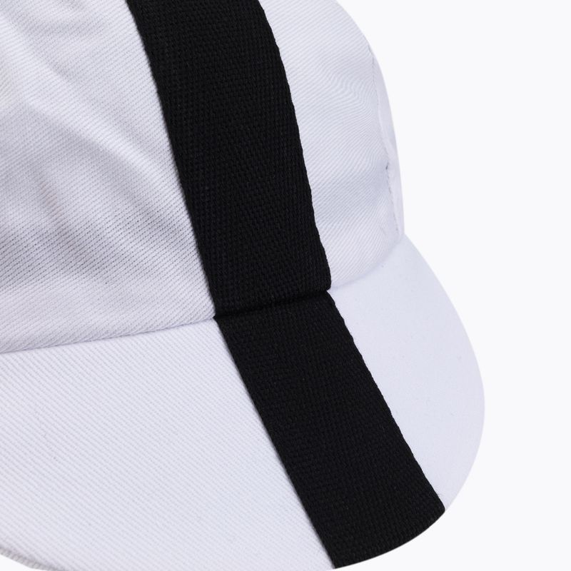 LUXA Classic Stripe Baseball cap alb și negru LULOCKCSW 7