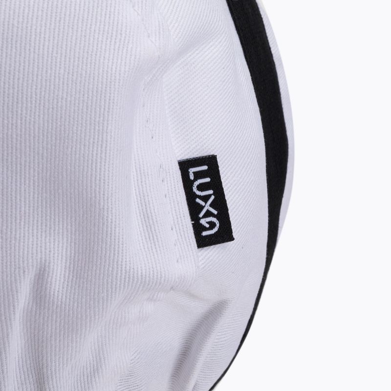 LUXA Classic Stripe Baseball cap alb și negru LULOCKCSW 8