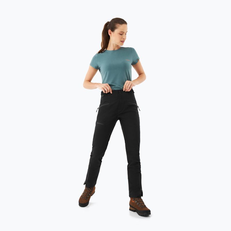 Pantaloni de trekking pentru femei Viking Expander Warm black 5