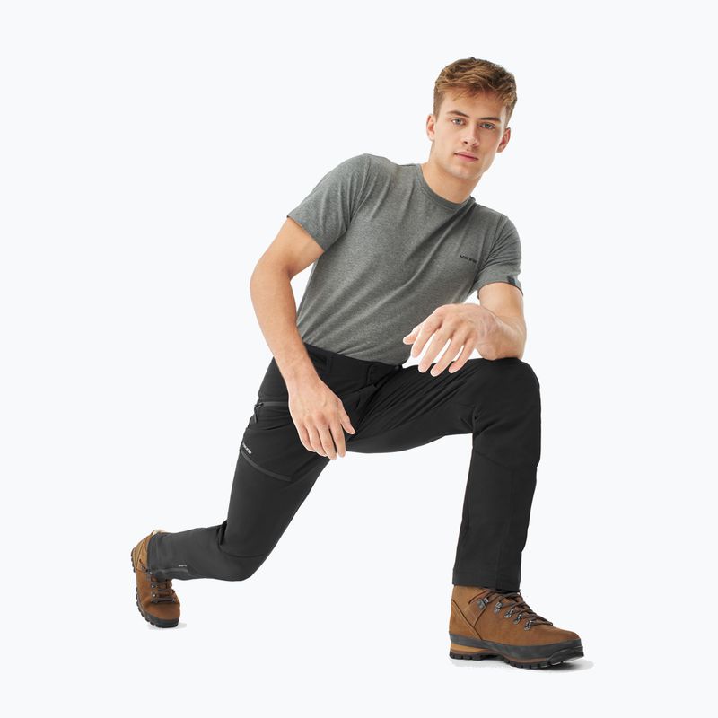Pantaloni de trekking pentru bărbați Viking Expander Warm black 4