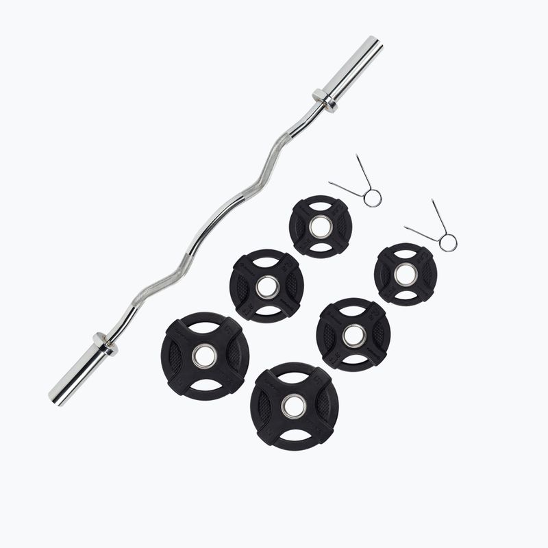 Gipara Iron Pump Iron Pump Set de exerciții 27,5 kg negru 8884 4