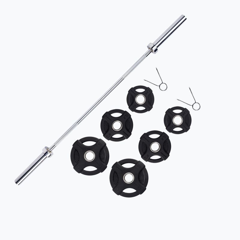 Gipara Iron Pump Set de exerciții 29,5 kg negru 8885 4