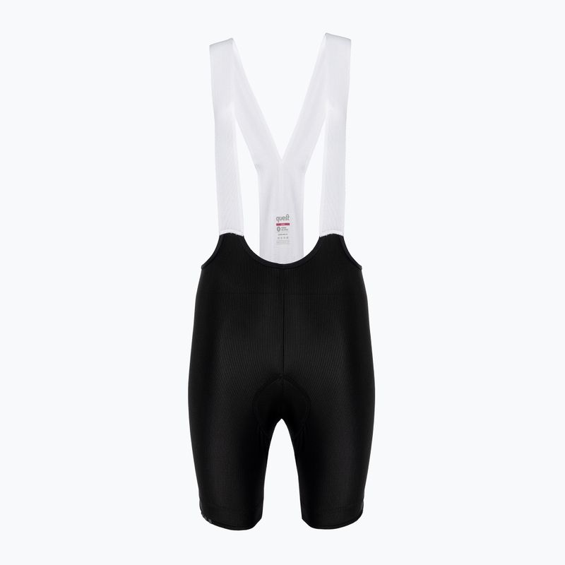 Pantaloni scurți de ciclism pentru femei Quest Stone negru S21/SPODENKI-STONE-WMN