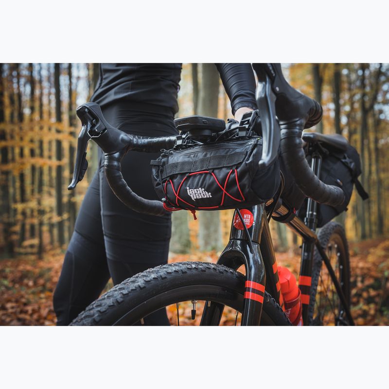Geantă de bicicletă pentru ghidon jack pack Kierowniczka black 2
