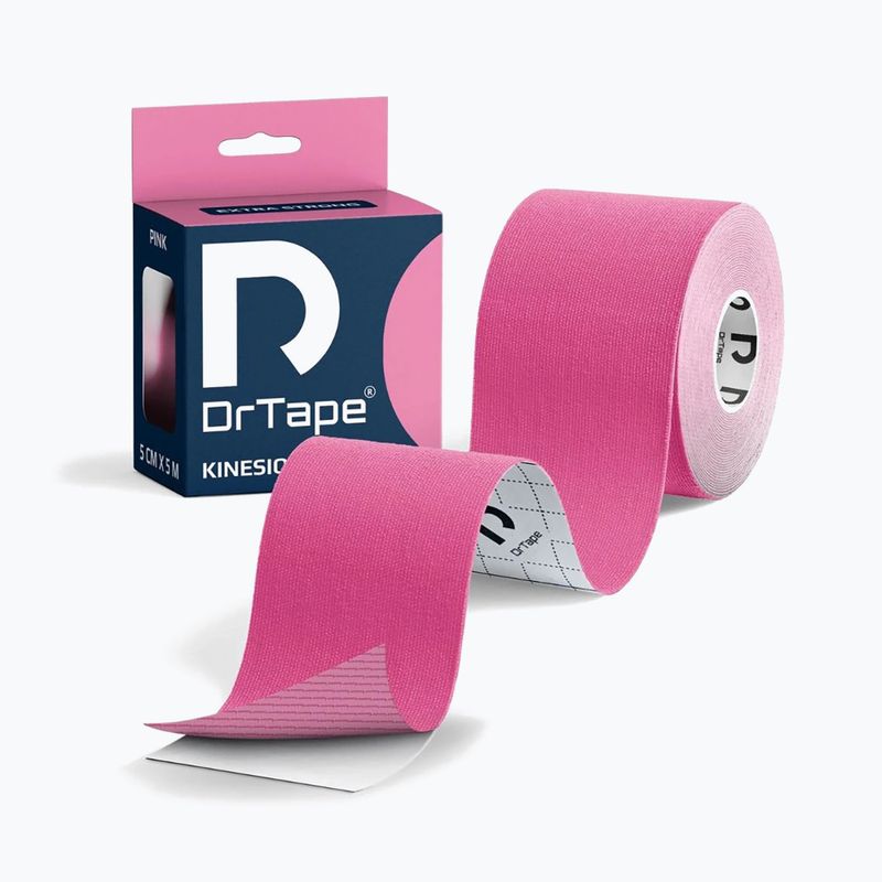 Bandă kinesio DrTape Kinesiology Tape pink