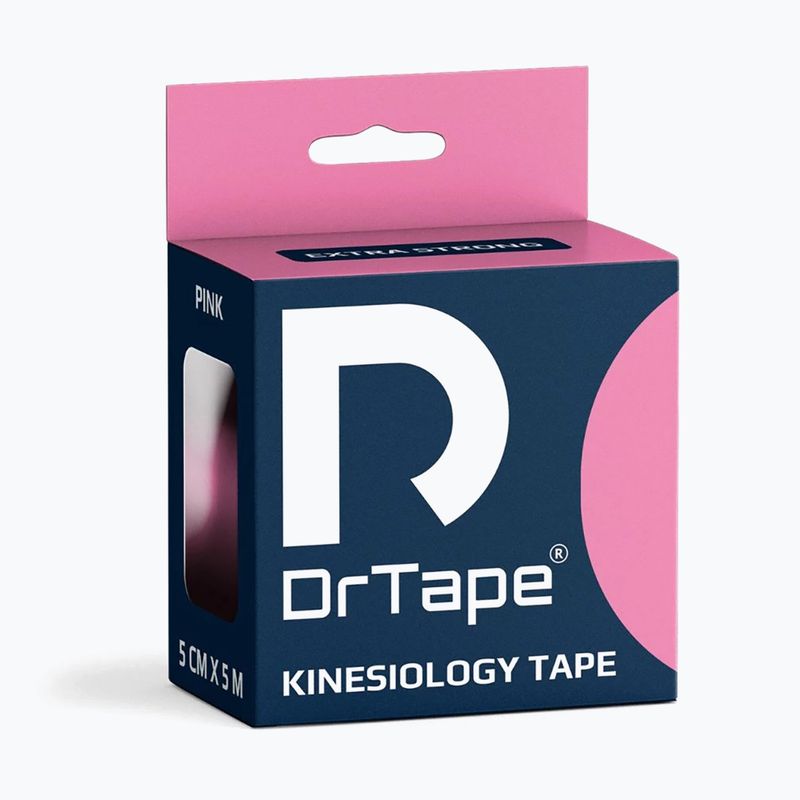 Bandă kinesio DrTape Kinesiology Tape pink 4