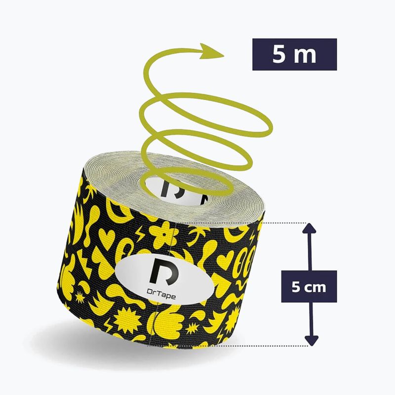 Bandă de kinesiotaping DrTape Kinesiology Tape cartoon 2