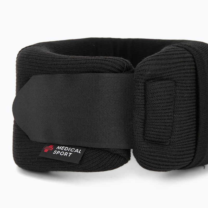Guler cervical ortopedic MSupport Red negru 3