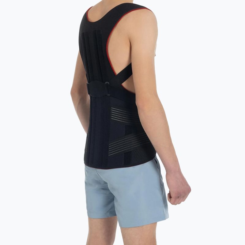 Centură lombosacrală MSupport Red black 2