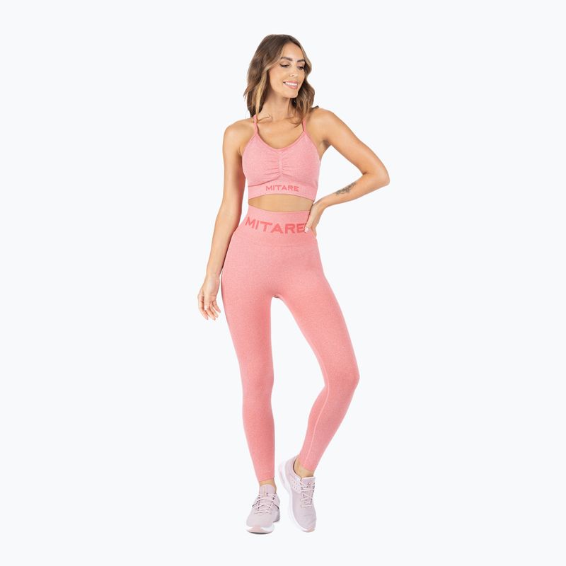 Pantaloni de damă MITARE Push Up Max roz K001 2