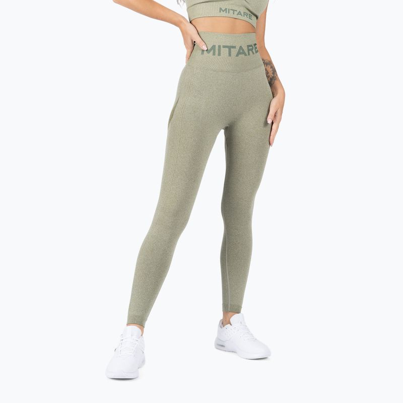 Jambiere MITARE Push Up Max pentru femei  verde K001