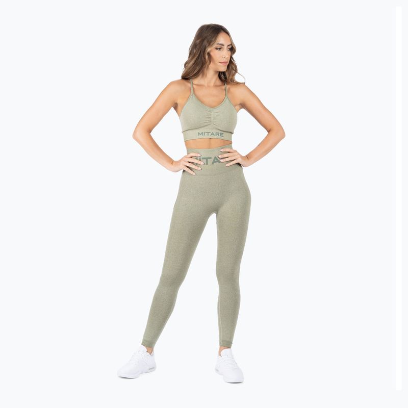 Jambiere MITARE Push Up Max pentru femei  verde K001 2