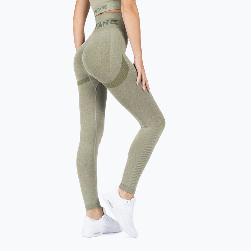 Jambiere MITARE Push Up Max pentru femei  verde K001 3