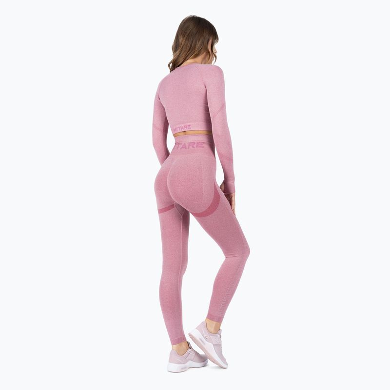 Pantaloni de damă MITARE Push Up Max roz K001 3