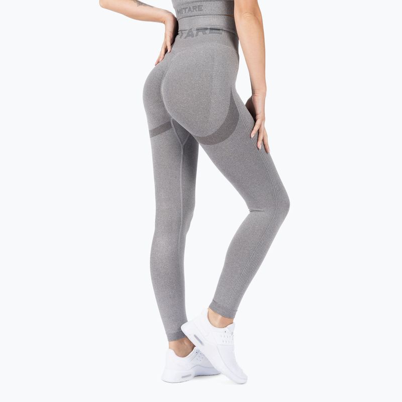 Jambiere MITARE Push Up Max pentru femei gri deschis K001