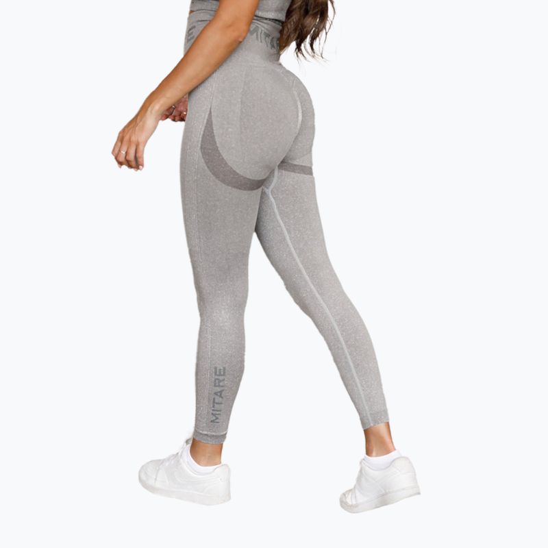 Jambiere MITARE Push Up Max pentru femei gri deschis K001