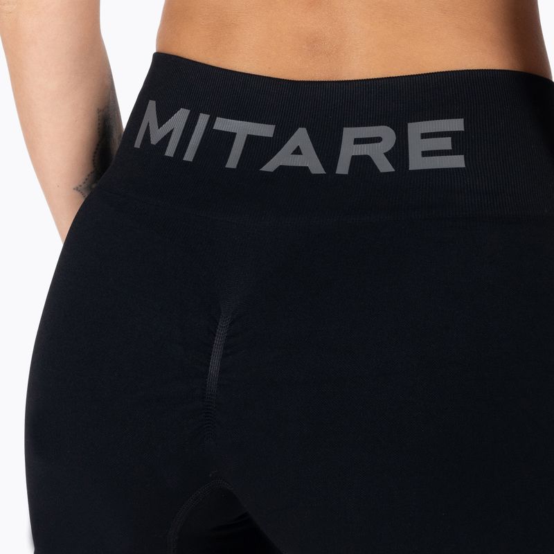 Pantaloni scurți de antrenament MITARE Push Up Sunny pentru femei negru K115 4