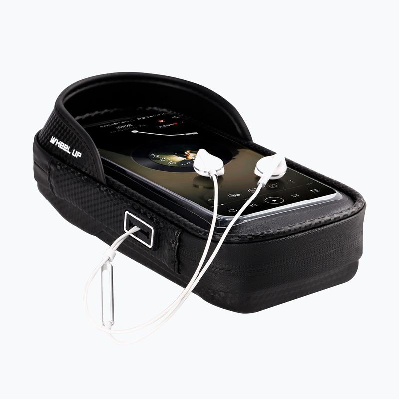 Suport pentru telefon Wheel Up negru 3