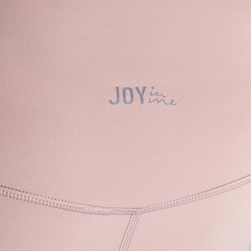 Jambiere de yoga pentru femei JOYINME 7/8 bej 801263 3