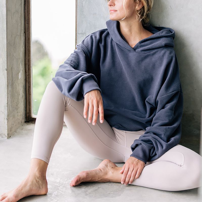Jambiere de yoga pentru femei JOYINME 7/8 bej 801263 5