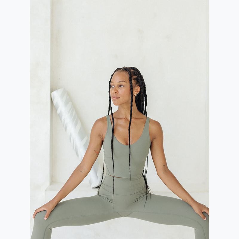 Top de yoga pentru femei JOYINME Grace dark sage 8