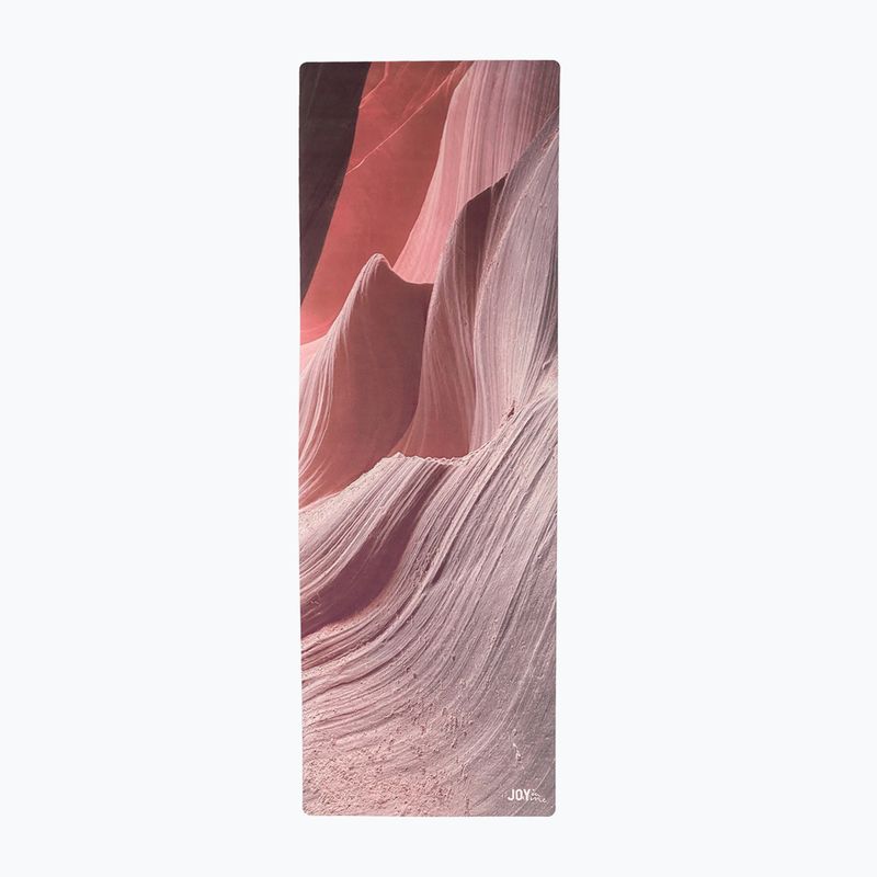 Covoraș de yoga JOYINME Flow Coated 3 mm maro 800465