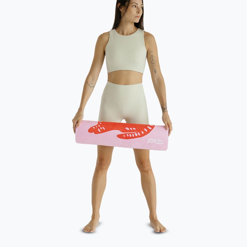 Covoraș de yoga JOYINME Flow 3mm mind games pink 5
