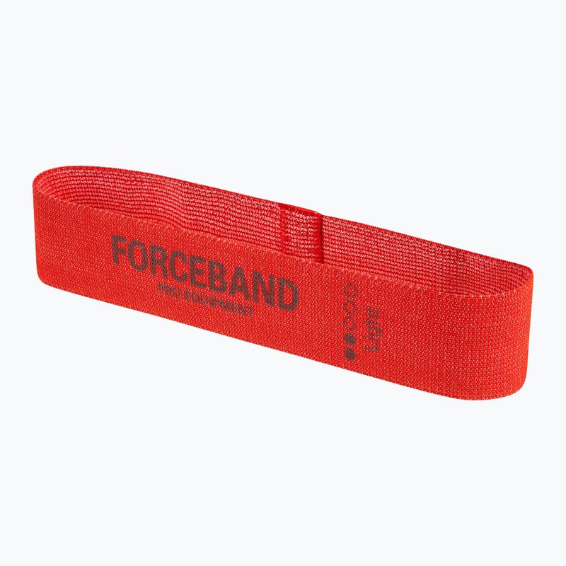 Set de benzi din material pentru exerciții FORCEBAND Mini Band 5 buc. + E-BOOK multicolor 4