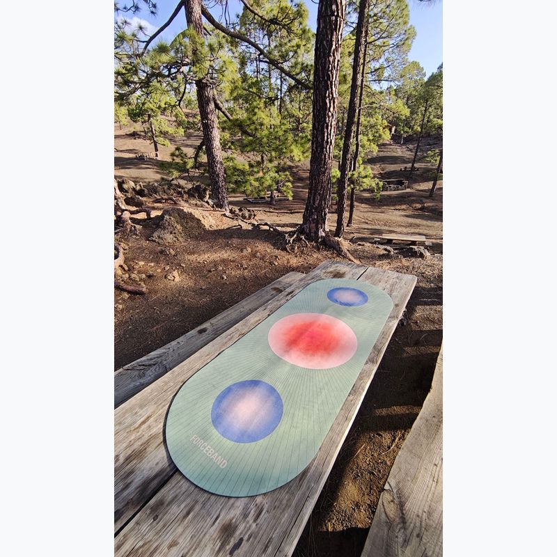 Saltea de yoga FORCEBAND Solar microfiber + eco rubber 5 mm solar 3