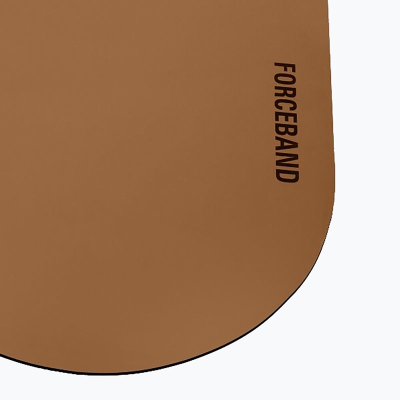 Saltea de yoga FORCEBAND PU Cinnamon 5 mm cinnamon 2