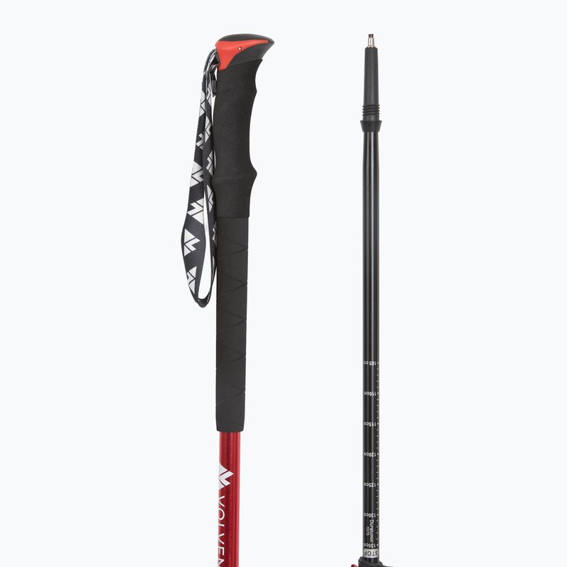 Bețe de trekking Volven Adevnture Pro red 3