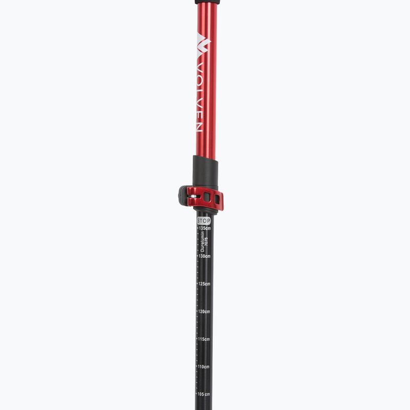 Bețe de trekking Volven Adevnture Pro red 4