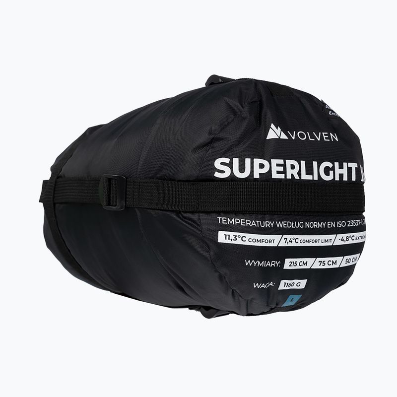 Sac de dormit Volven Superlight III 215 cm/right blue 5