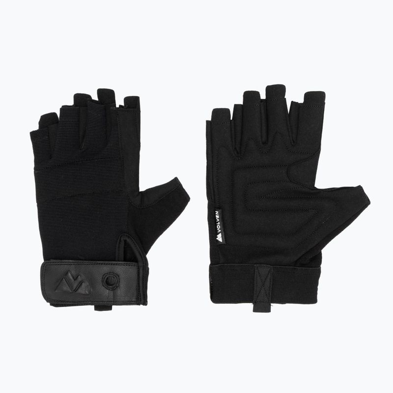 Mănuși de cățărare Volven Ferrata Half Finger black