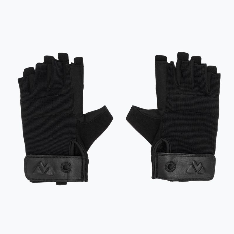 Mănuși de cățărare Volven Ferrata Half Finger black 2