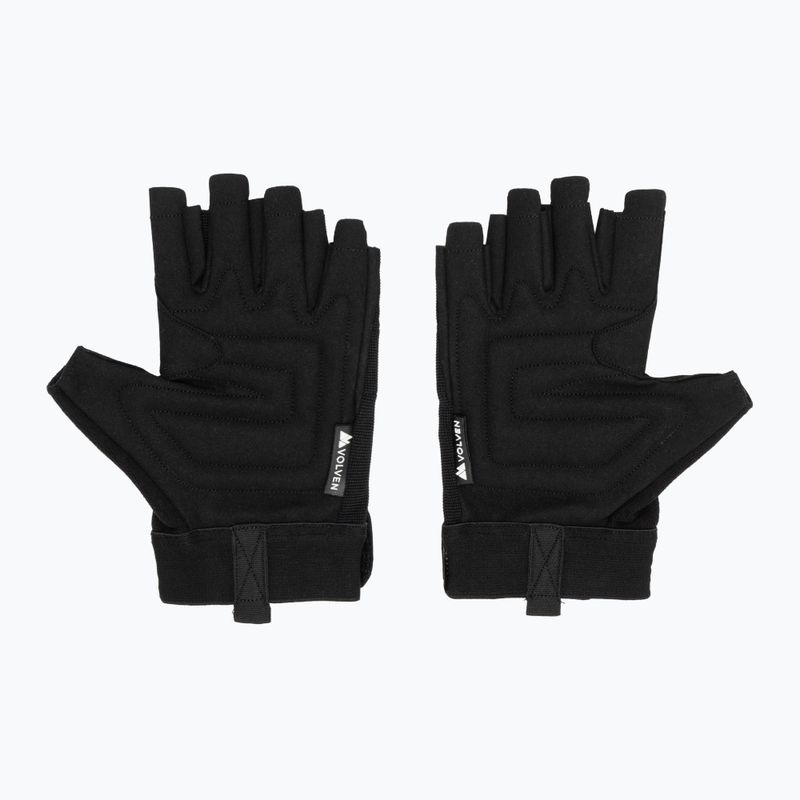 Mănuși de cățărare Volven Ferrata Half Finger black 3