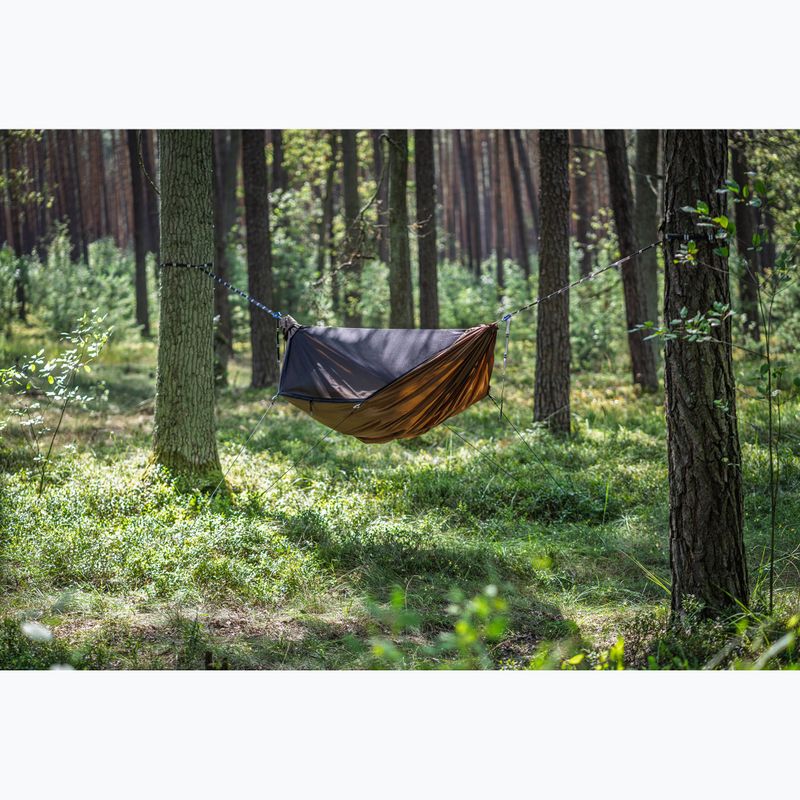 Hamac turistic Lesovik Draka choco root 2
